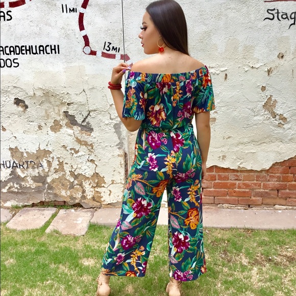 Jumpsuit Floral LAST ONE - Picture 5 of 7